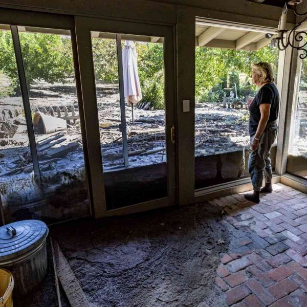 Poway residents fear more mudslides will follow a weekend of heavy rains