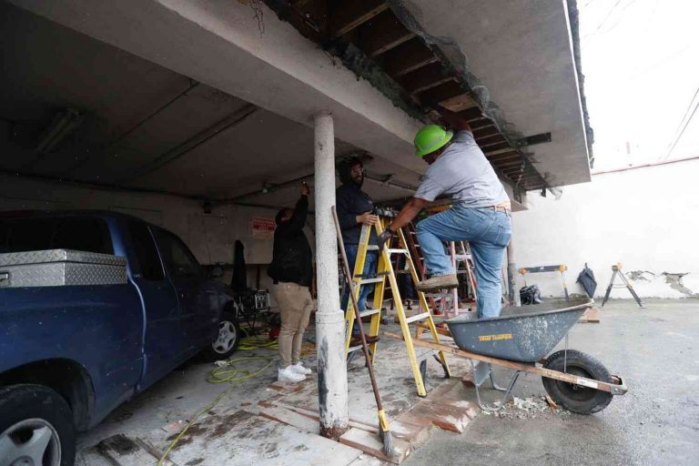 Los Angeles County Fire Protection is retrofitting 8,000 buildings to survive the quake